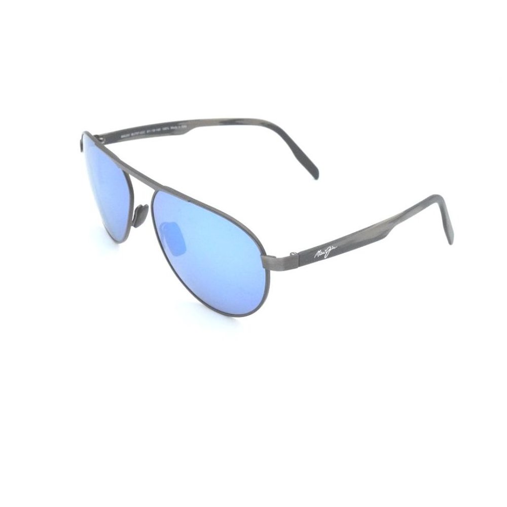 Maui Jim Swinging Bridge MJ 787-02C Gunmetal / Blue Hawaii Polarized